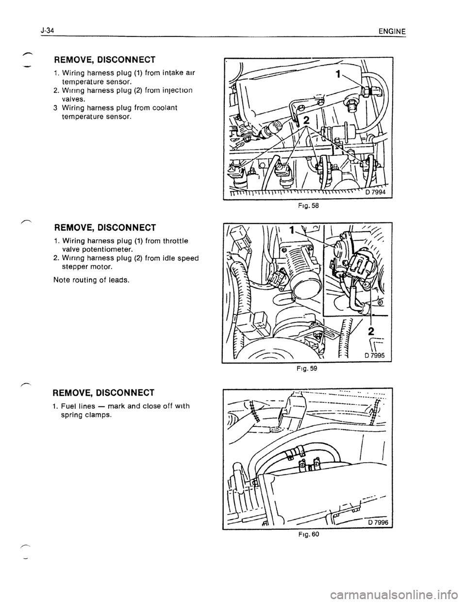 OPEL KADETT 1991  Electronic Workshop Manual Downloaded from www.Manualslib.com manuals search engine   