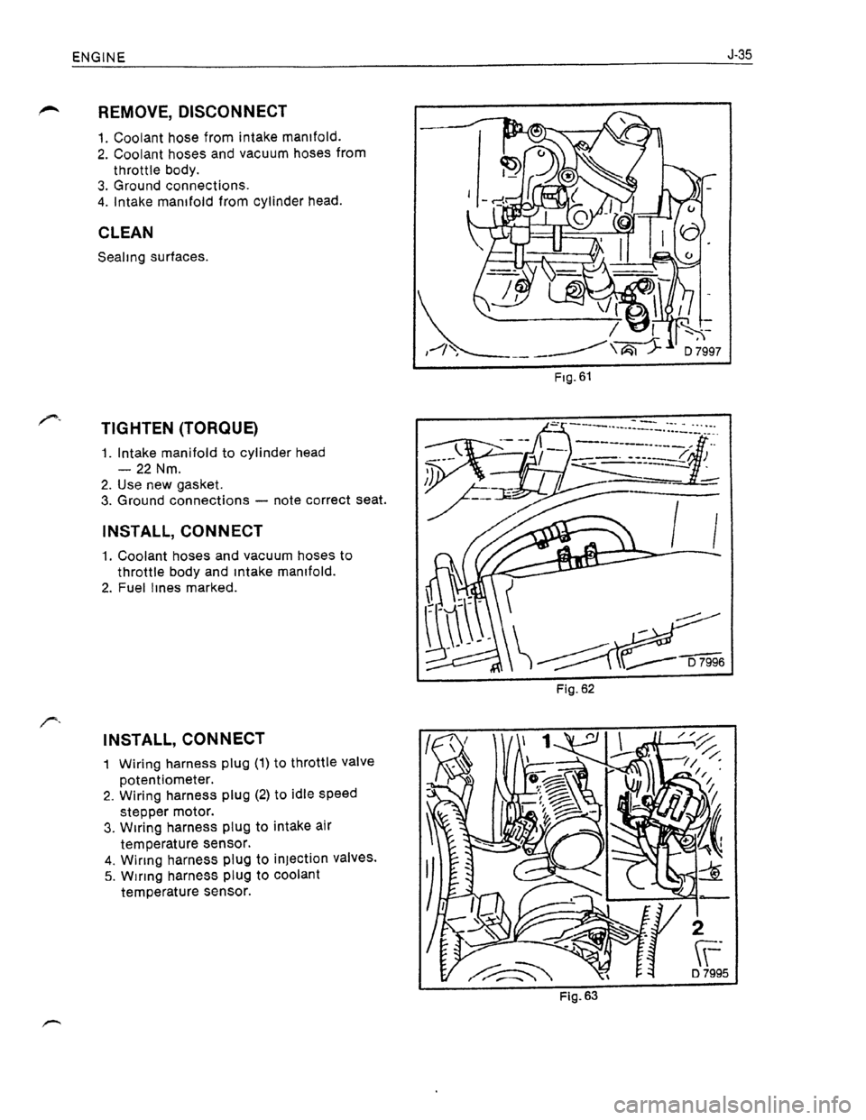 OPEL KADETT 1991  Electronic Workshop Manual Downloaded from www.Manualslib.com manuals search engine   