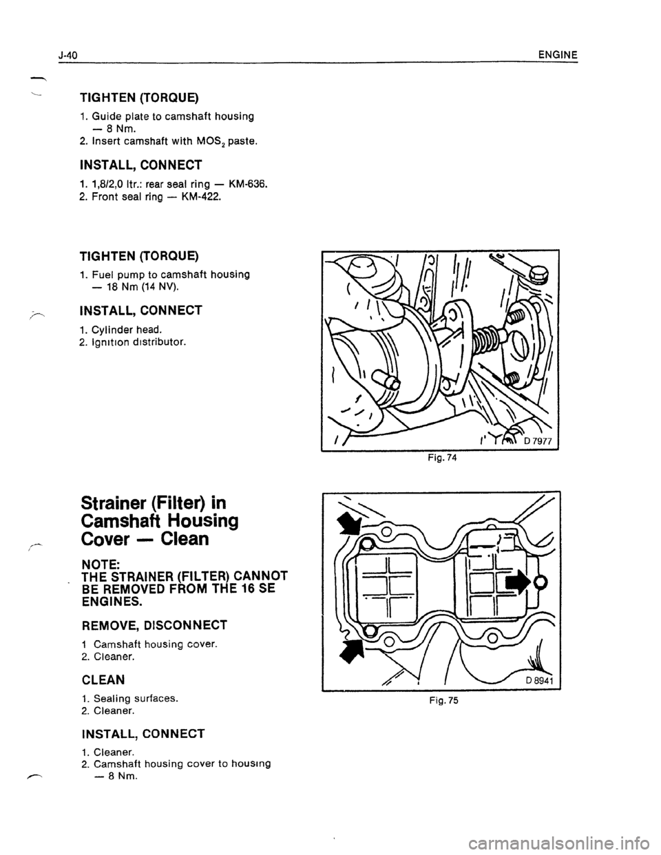 OPEL KADETT 1991 Electronic Workshop Manual Downloaded from www.Manualslib.com manuals search engine OPEL KADETT 1991 Electronic Workshop Manual Downloaded from www.Manualslib.com manuals search engine