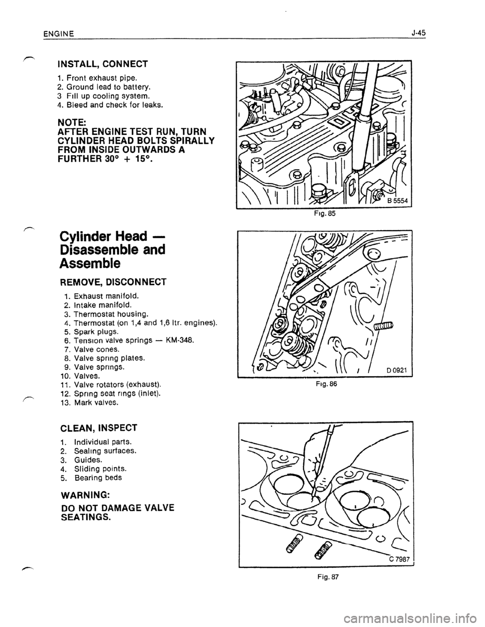 OPEL KADETT 1991 Electronic Workshop Manual Downloaded from www.Manualslib.com manuals search engine OPEL KADETT 1991 Electronic Workshop Manual Downloaded from www.Manualslib.com manuals search engine