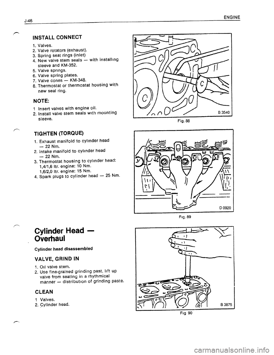 OPEL KADETT 1991 Electronic Workshop Manual Downloaded from www.Manualslib.com manuals search engine OPEL KADETT 1991 Electronic Workshop Manual Downloaded from www.Manualslib.com manuals search engine