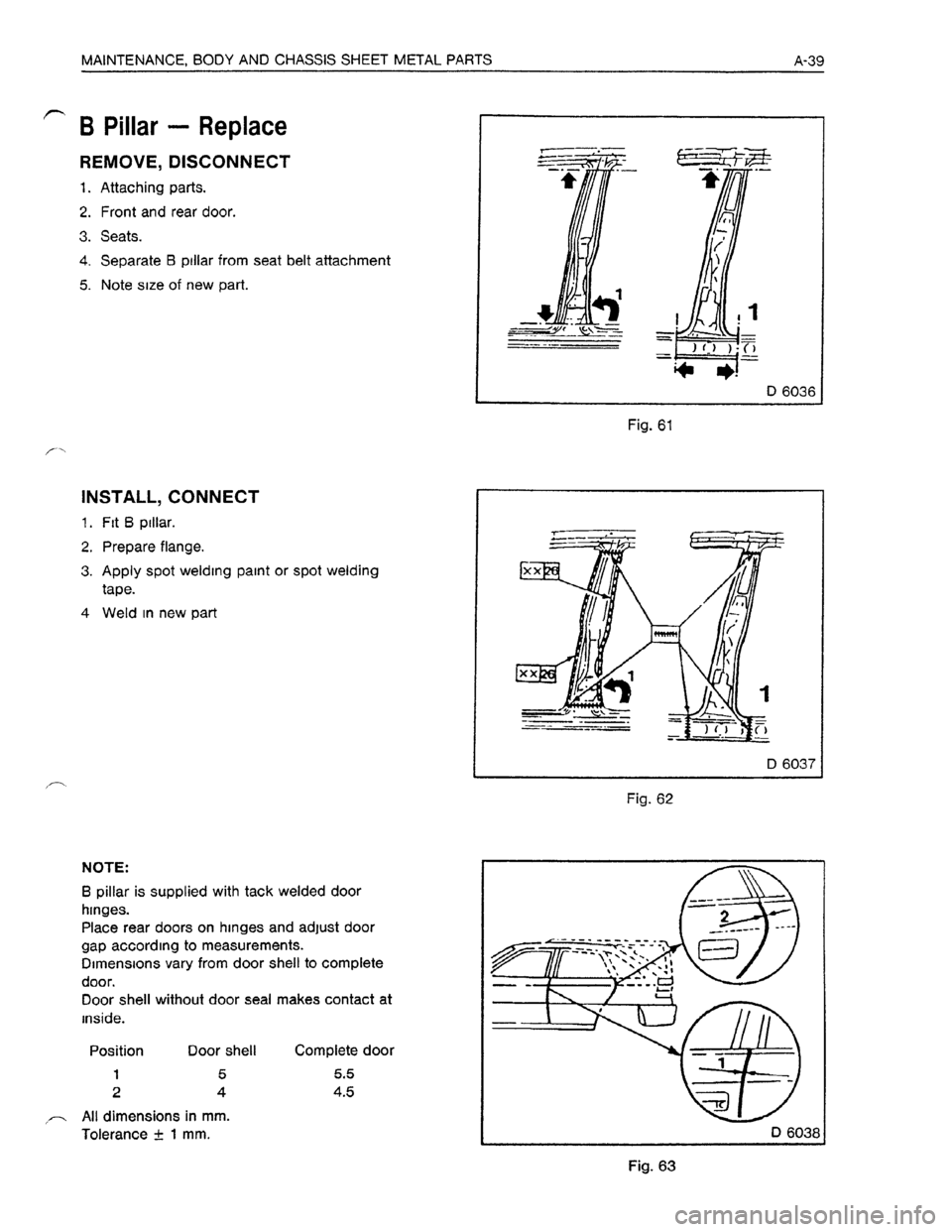 OPEL KADETT 1991  Electronic Service Manual Downloaded from www.Manualslib.com manuals search engine   