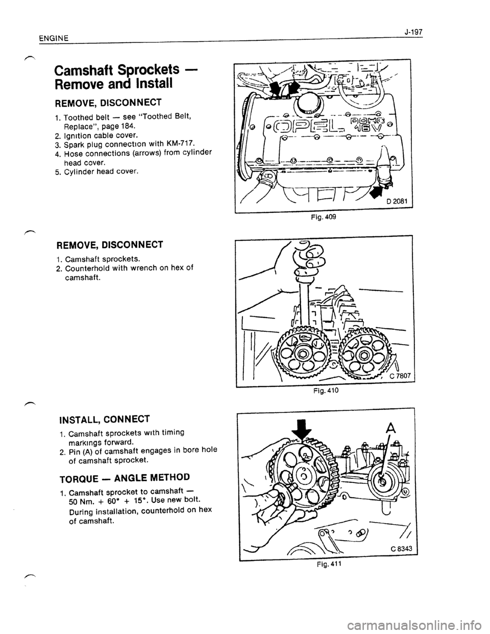 OPEL KADETT 1991  Electronic Workshop Manual Downloaded from www.Manualslib.com manuals search engine   
