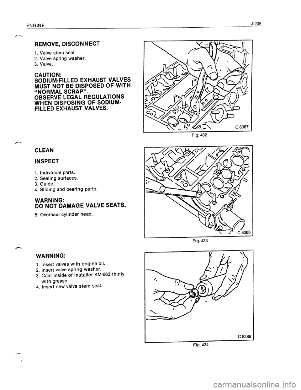 OPEL KADETT 1991  Electronic Workshop Manual Downloaded from www.Manualslib.com manuals search engine   