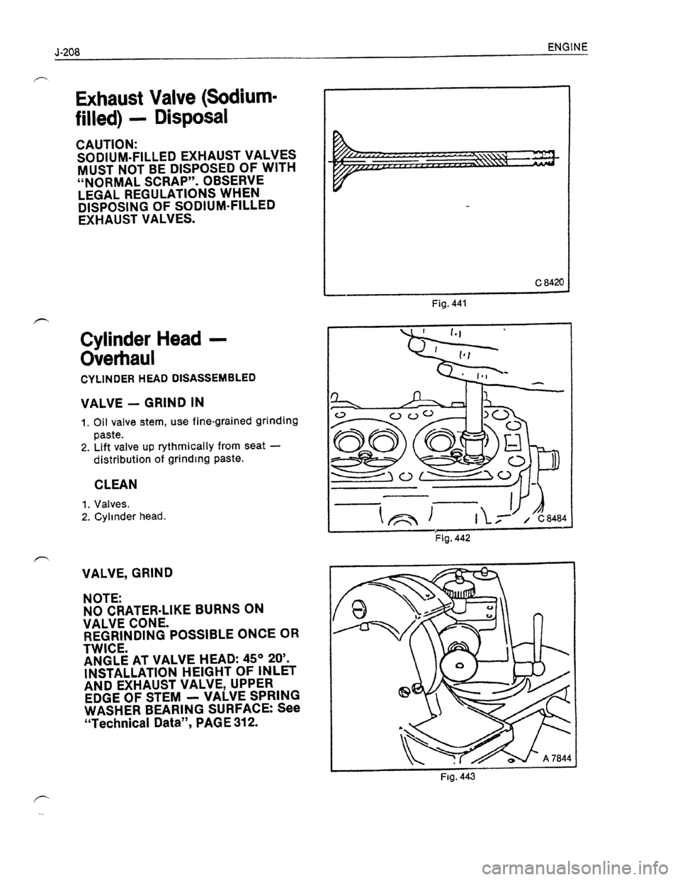 OPEL KADETT 1991  Electronic Workshop Manual Downloaded from www.Manualslib.com manuals search engine   