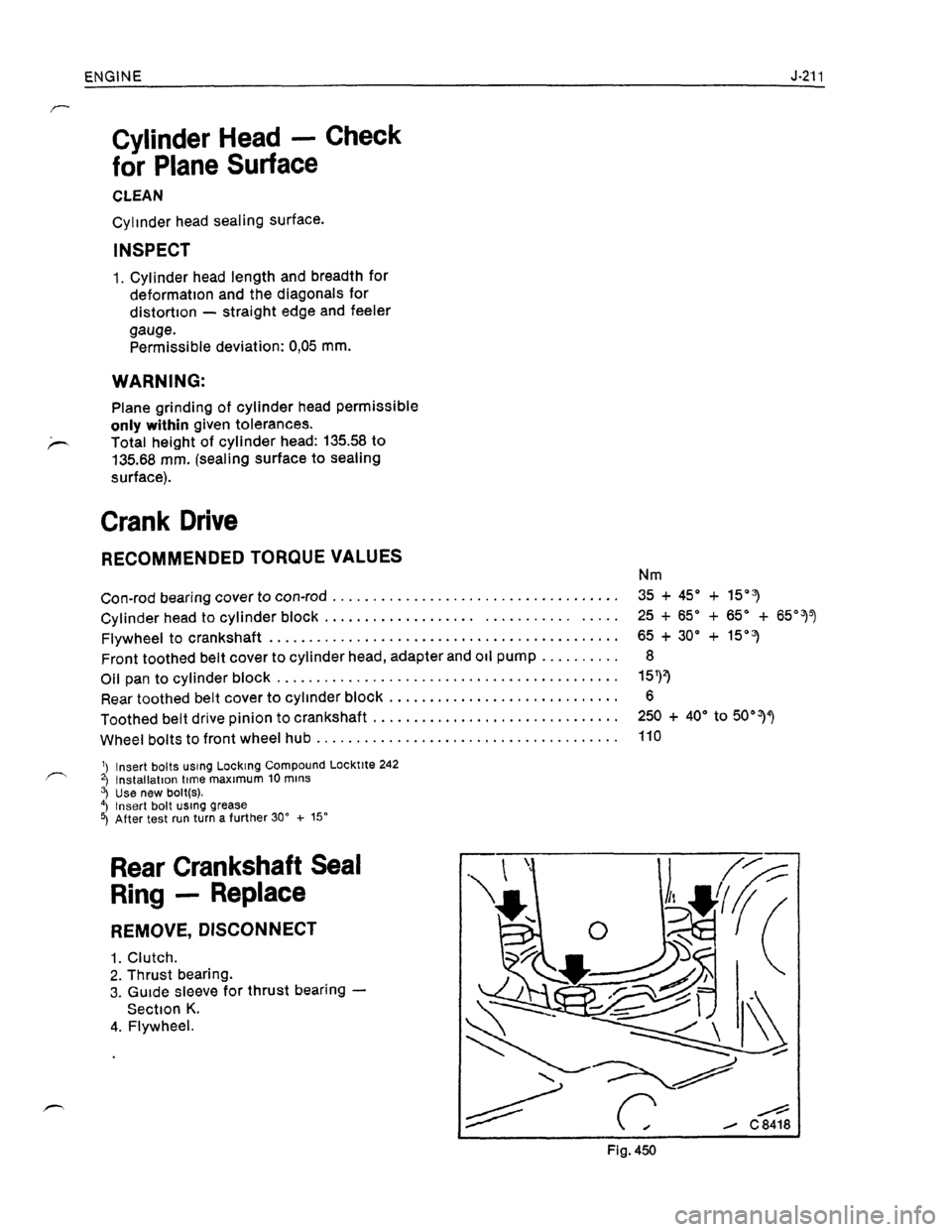 OPEL KADETT 1991  Electronic Workshop Manual Downloaded from www.Manualslib.com manuals search engine   