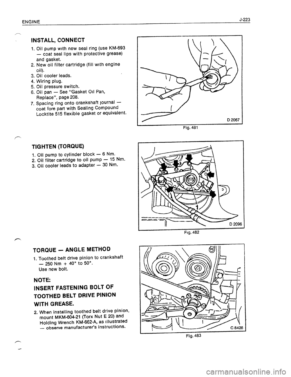 OPEL KADETT 1991  Electronic Workshop Manual Downloaded from www.Manualslib.com manuals search engine   
