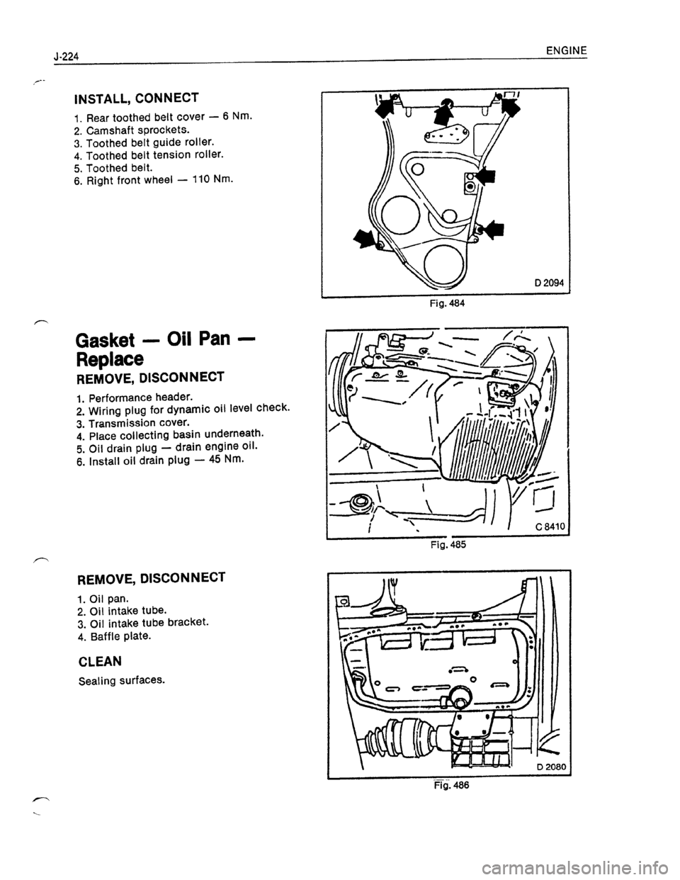 OPEL KADETT 1991  Electronic Workshop Manual Downloaded from www.Manualslib.com manuals search engine   