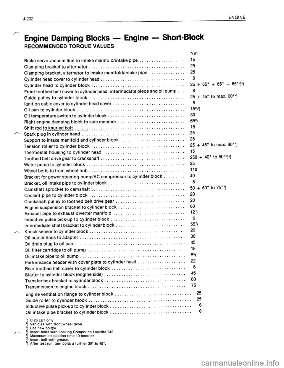 OPEL KADETT 1991  Electronic Workshop Manual Downloaded from www.Manualslib.com manuals search engine   