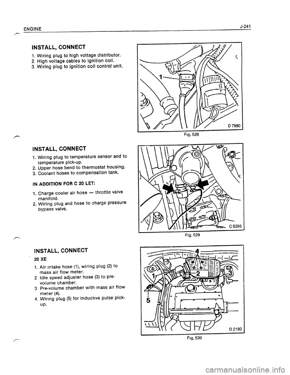 OPEL KADETT 1991  Electronic Workshop Manual Downloaded from www.Manualslib.com manuals search engine   
