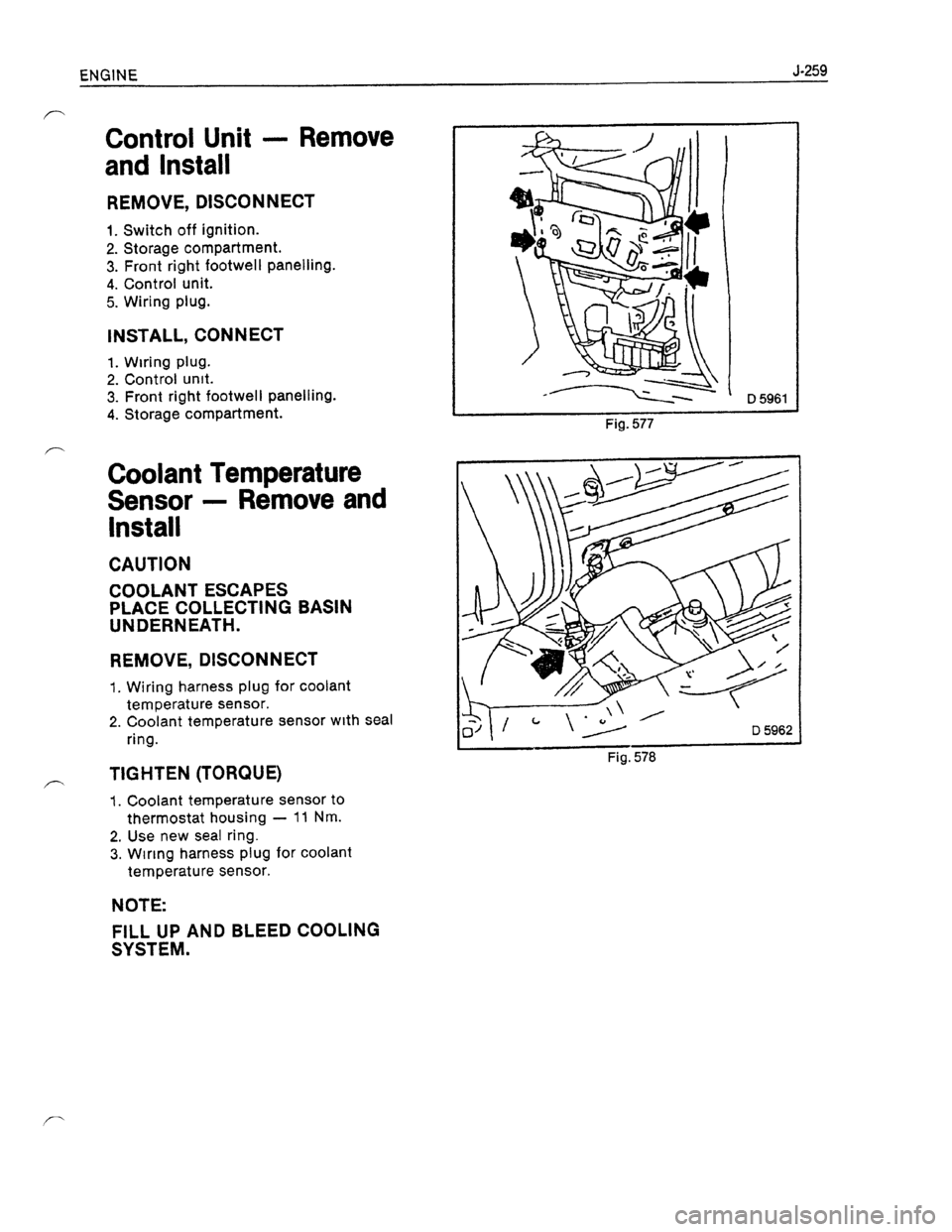 OPEL KADETT 1991  Electronic Workshop Manual Downloaded from www.Manualslib.com manuals search engine   