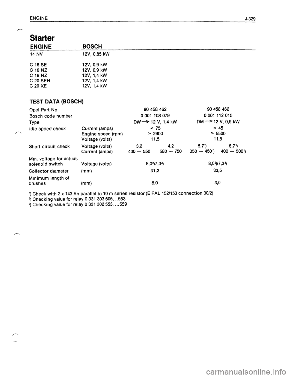 OPEL KADETT 1991 Electronic Workshop Manual Downloaded from www.Manualslib.com manuals search engine OPEL KADETT 1991 Electronic Workshop Manual Downloaded from www.Manualslib.com manuals search engine