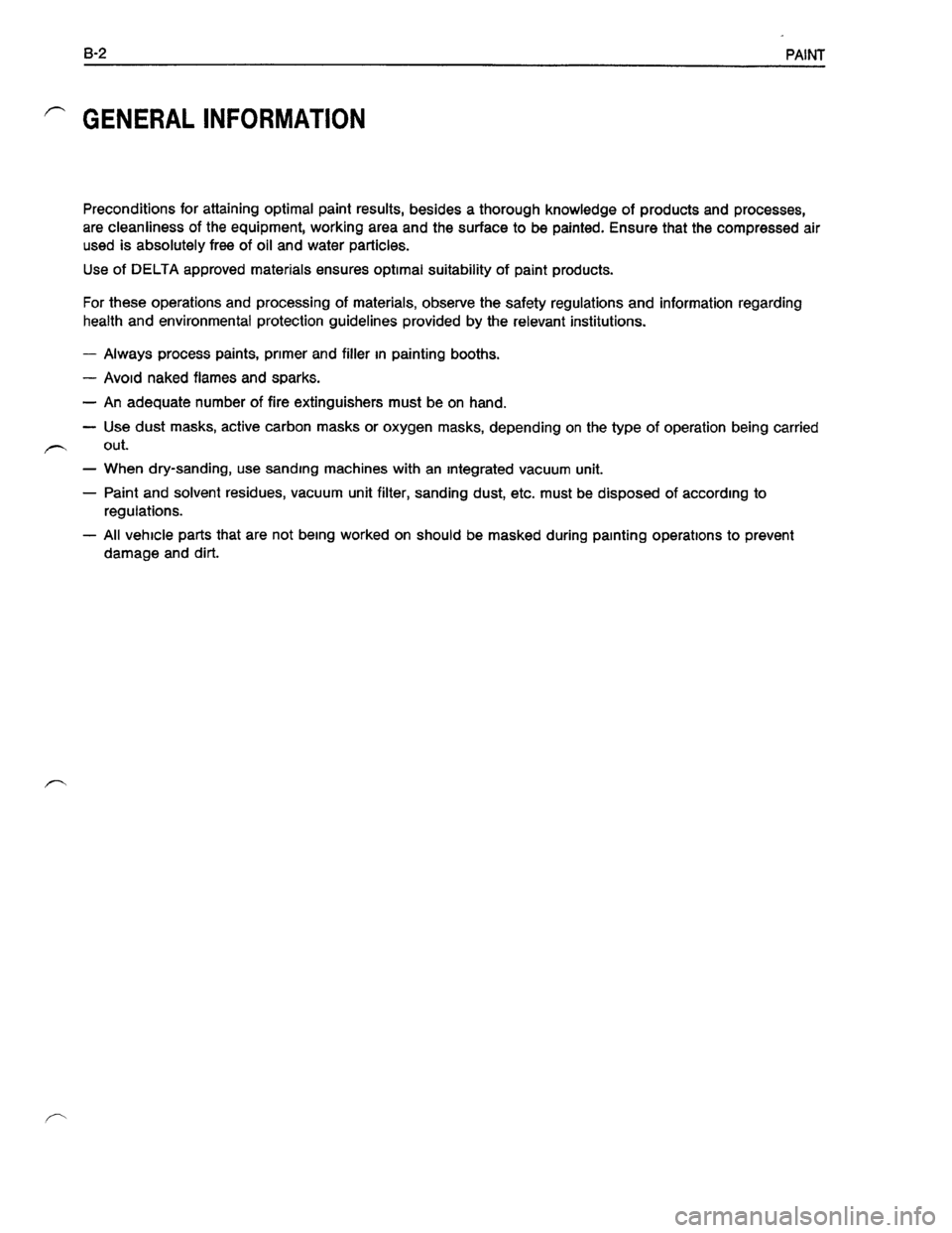 OPEL KADETT 1991  Electronic Repair Manual Downloaded from www.Manualslib.com manuals search engine   