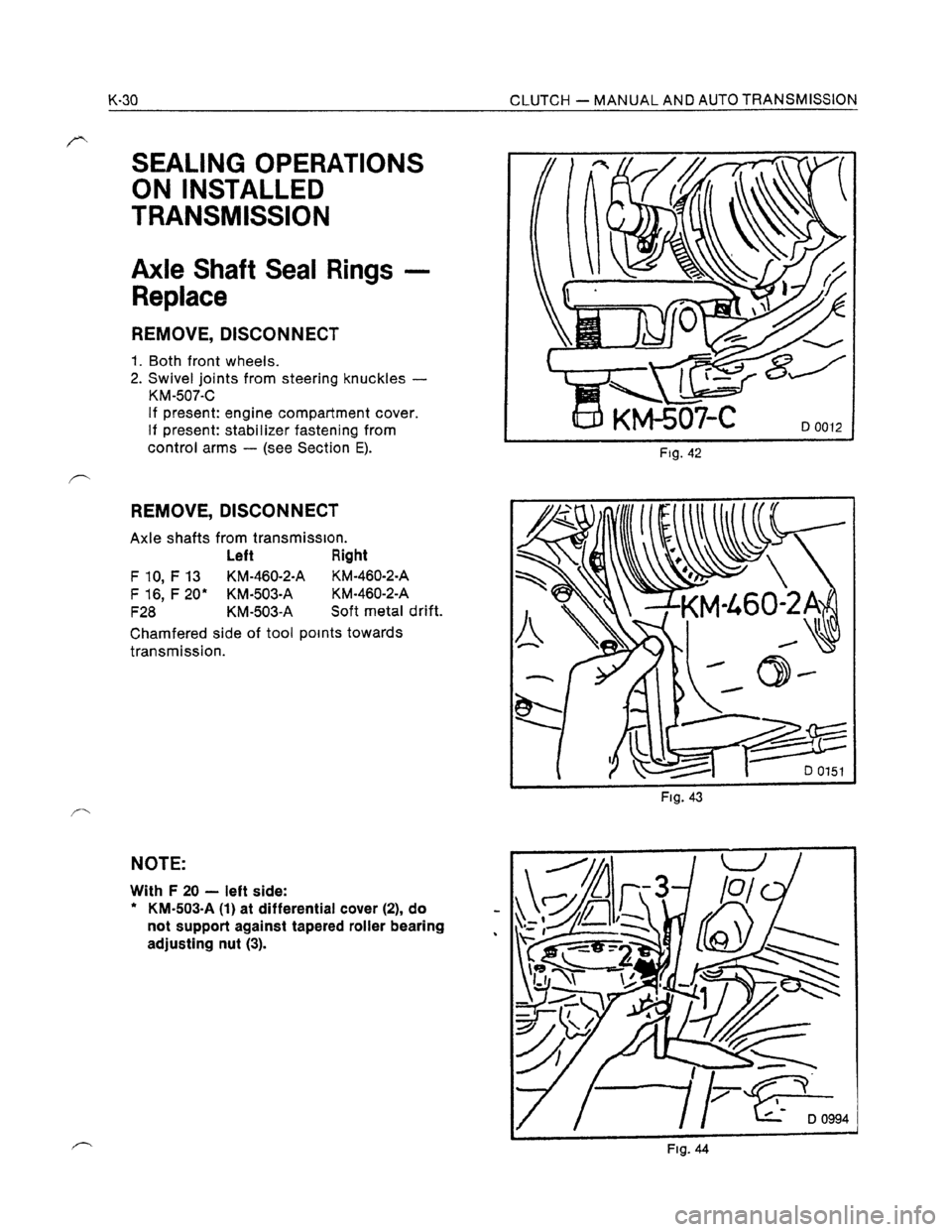 OPEL KADETT 1991 Electronic Workshop Manual Downloaded from www.Manualslib.com manuals search engine OPEL KADETT 1991 Electronic Workshop Manual Downloaded from www.Manualslib.com manuals search engine