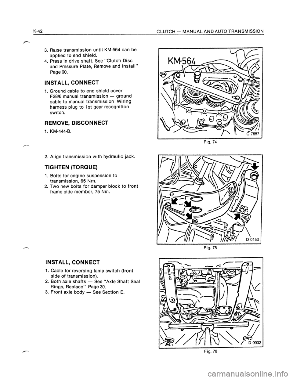 OPEL KADETT 1991 Electronic Workshop Manual Downloaded from www.Manualslib.com manuals search engine OPEL KADETT 1991 Electronic Workshop Manual Downloaded from www.Manualslib.com manuals search engine
