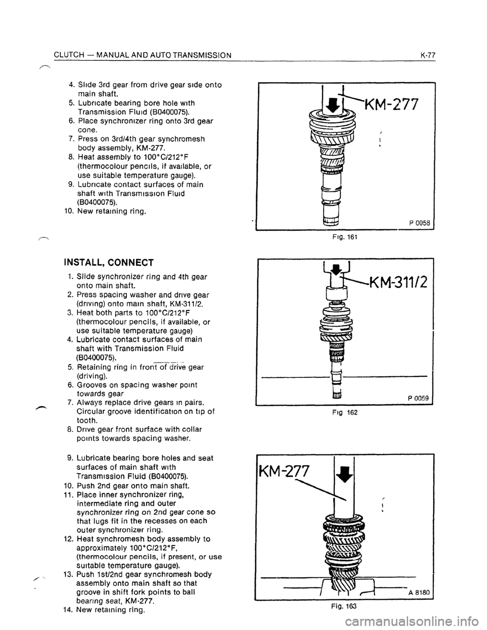 OPEL KADETT 1991 Electronic Workshop Manual Downloaded from www.Manualslib.com manuals search engine OPEL KADETT 1991 Electronic Workshop Manual Downloaded from www.Manualslib.com manuals search engine