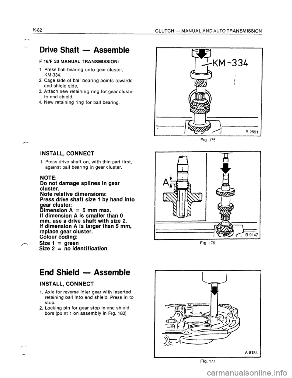 OPEL KADETT 1991 Electronic Workshop Manual Downloaded from www.Manualslib.com manuals search engine OPEL KADETT 1991 Electronic Workshop Manual Downloaded from www.Manualslib.com manuals search engine
