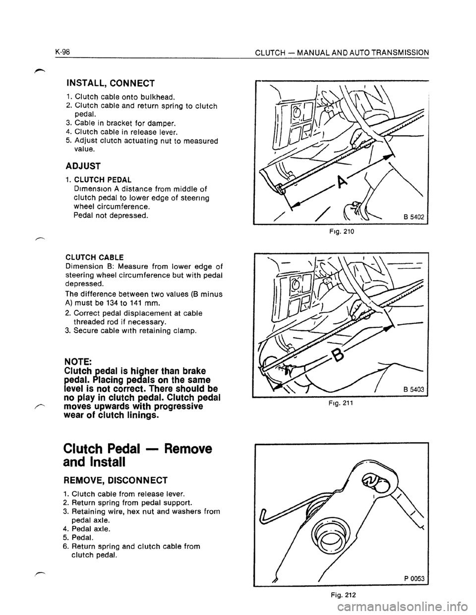 OPEL KADETT 1991 Electronic Workshop Manual Downloaded from www.Manualslib.com manuals search engine OPEL KADETT 1991 Electronic Workshop Manual Downloaded from www.Manualslib.com manuals search engine