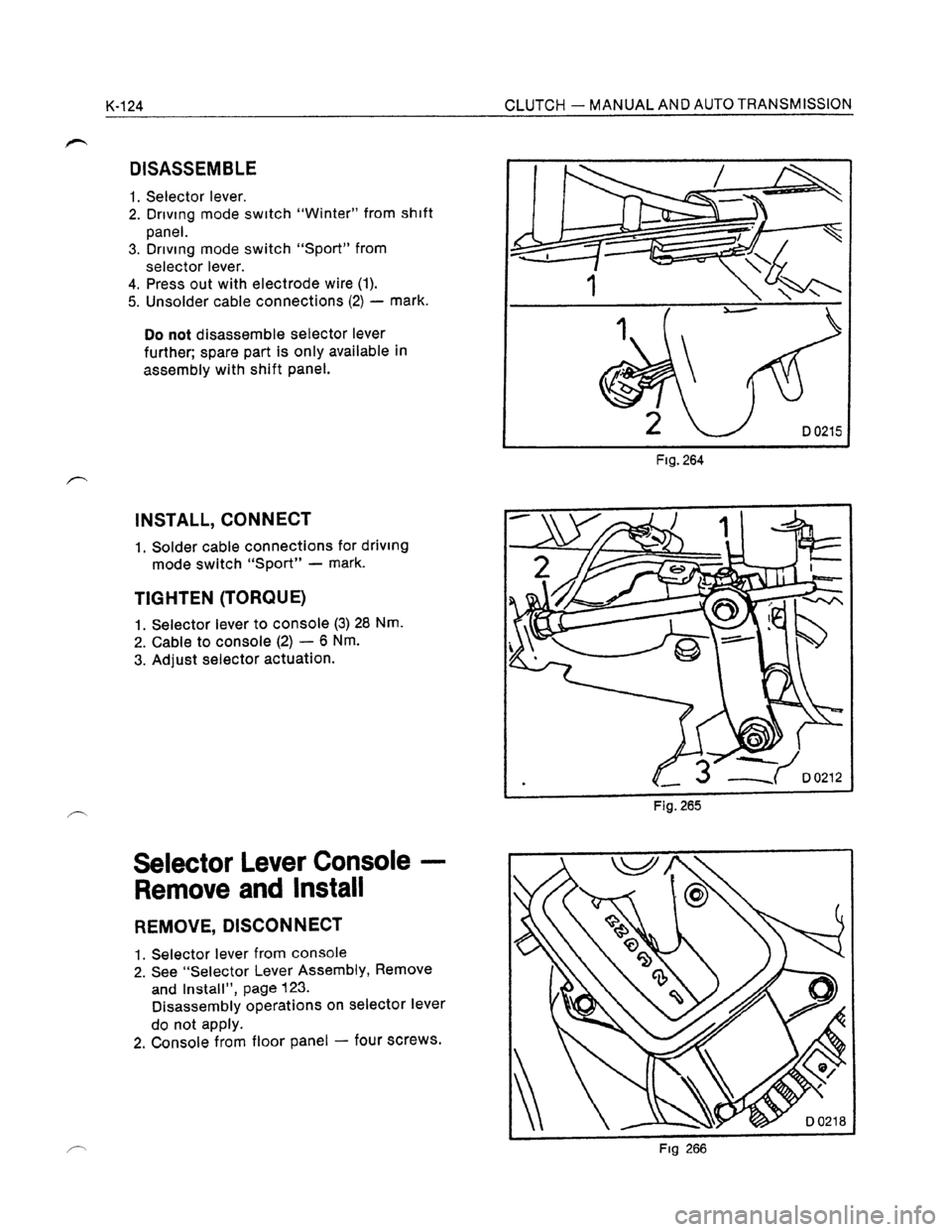 OPEL KADETT 1991  Electronic Workshop Manual Downloaded from www.Manualslib.com manuals search engine   