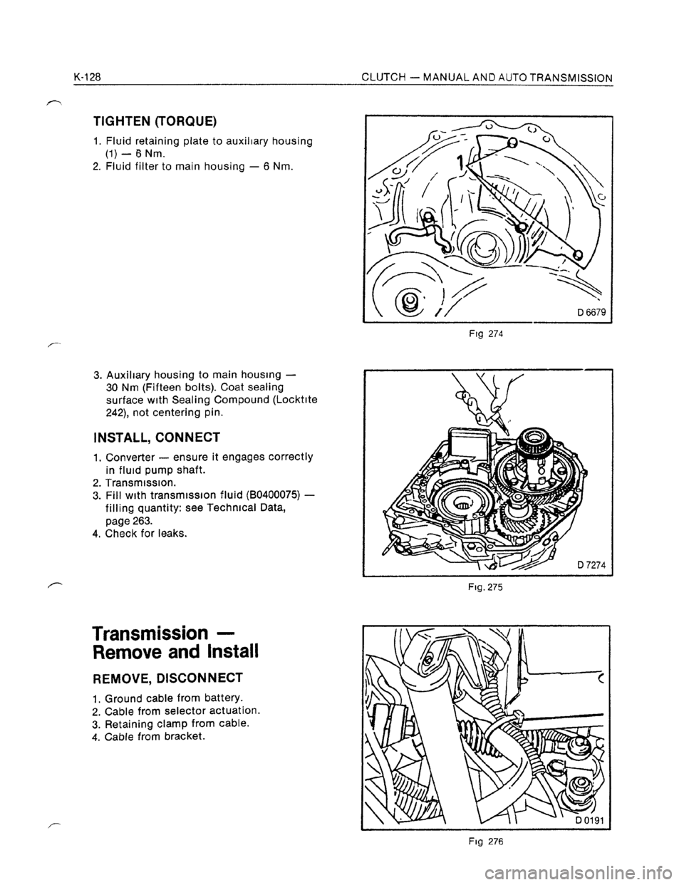 OPEL KADETT 1991  Electronic Workshop Manual Downloaded from www.Manualslib.com manuals search engine   