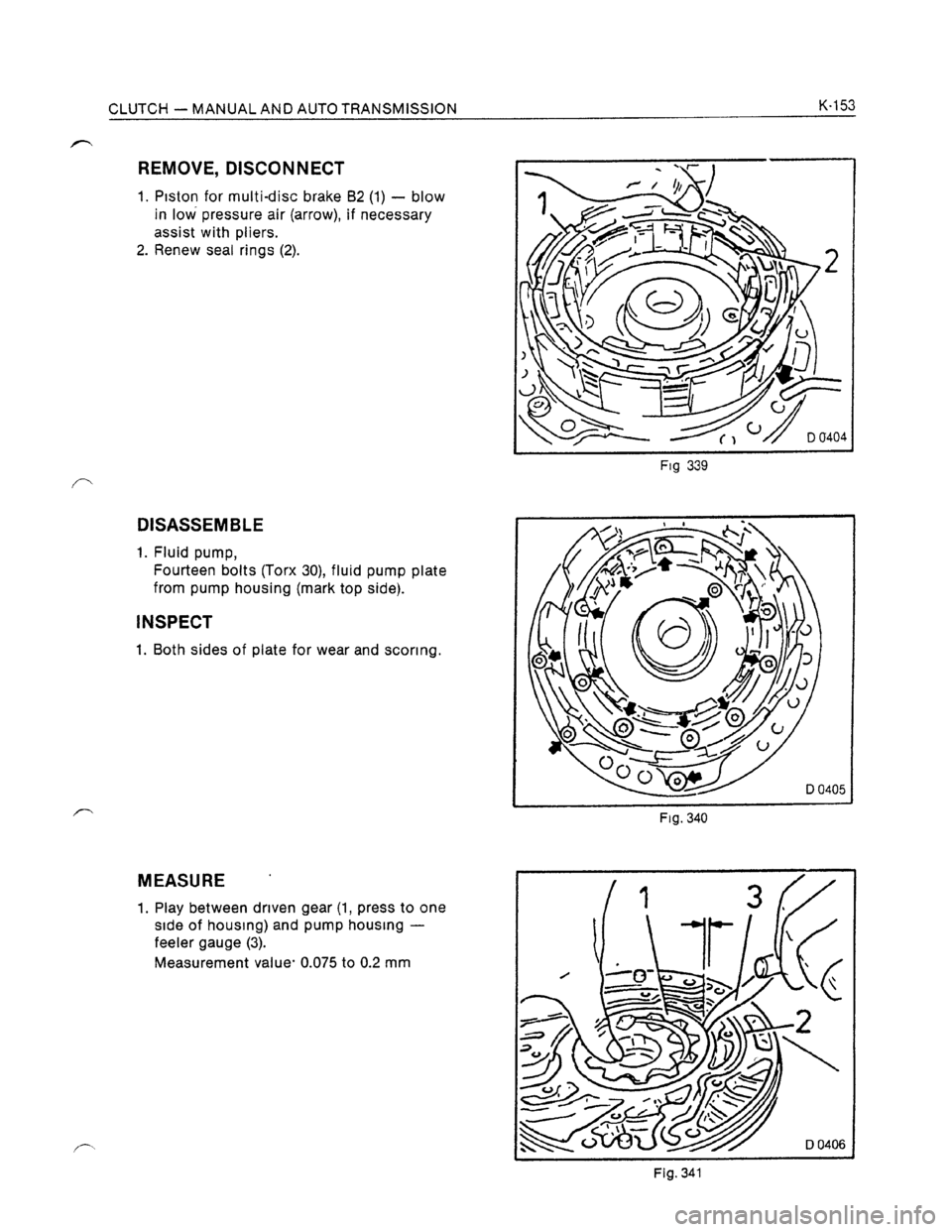OPEL KADETT 1991  Electronic Workshop Manual Downloaded from www.Manualslib.com manuals search engine   