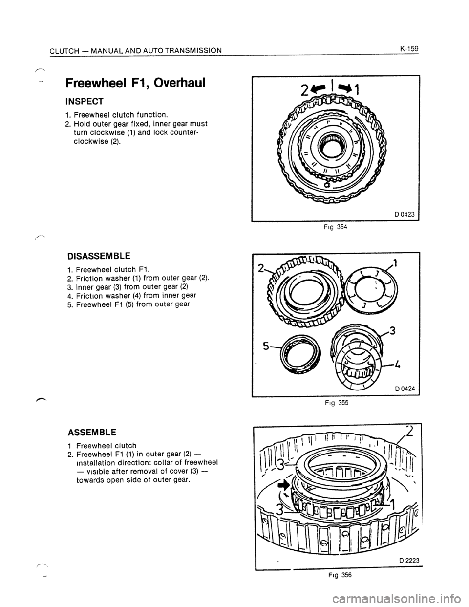 OPEL KADETT 1991  Electronic Workshop Manual Downloaded from www.Manualslib.com manuals search engine   