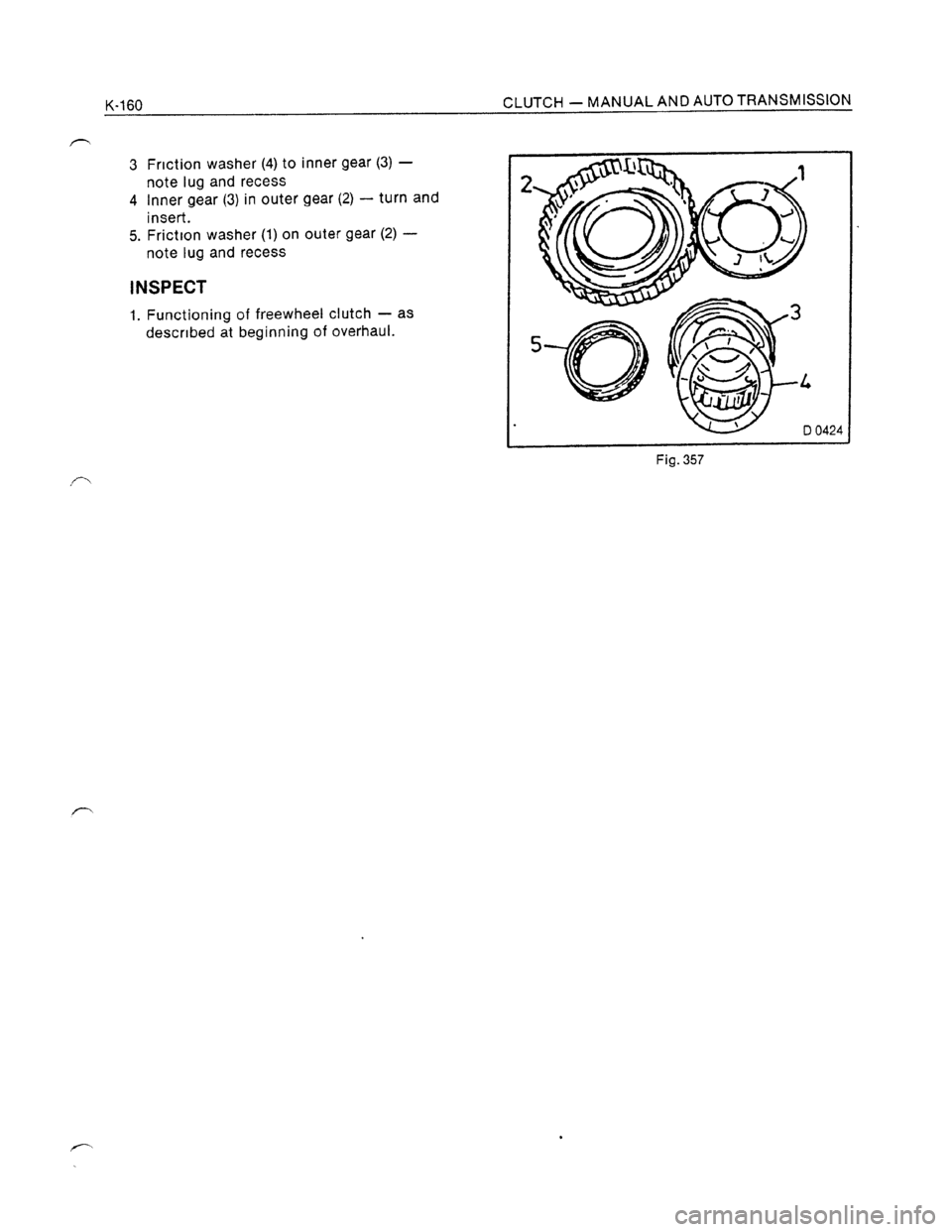 OPEL KADETT 1991  Electronic Workshop Manual Downloaded from www.Manualslib.com manuals search engine   