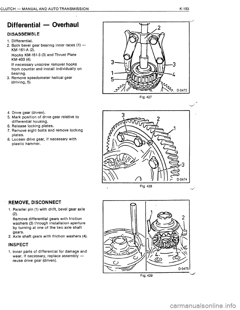 OPEL KADETT 1991  Electronic Workshop Manual Downloaded from www.Manualslib.com manuals search engine   