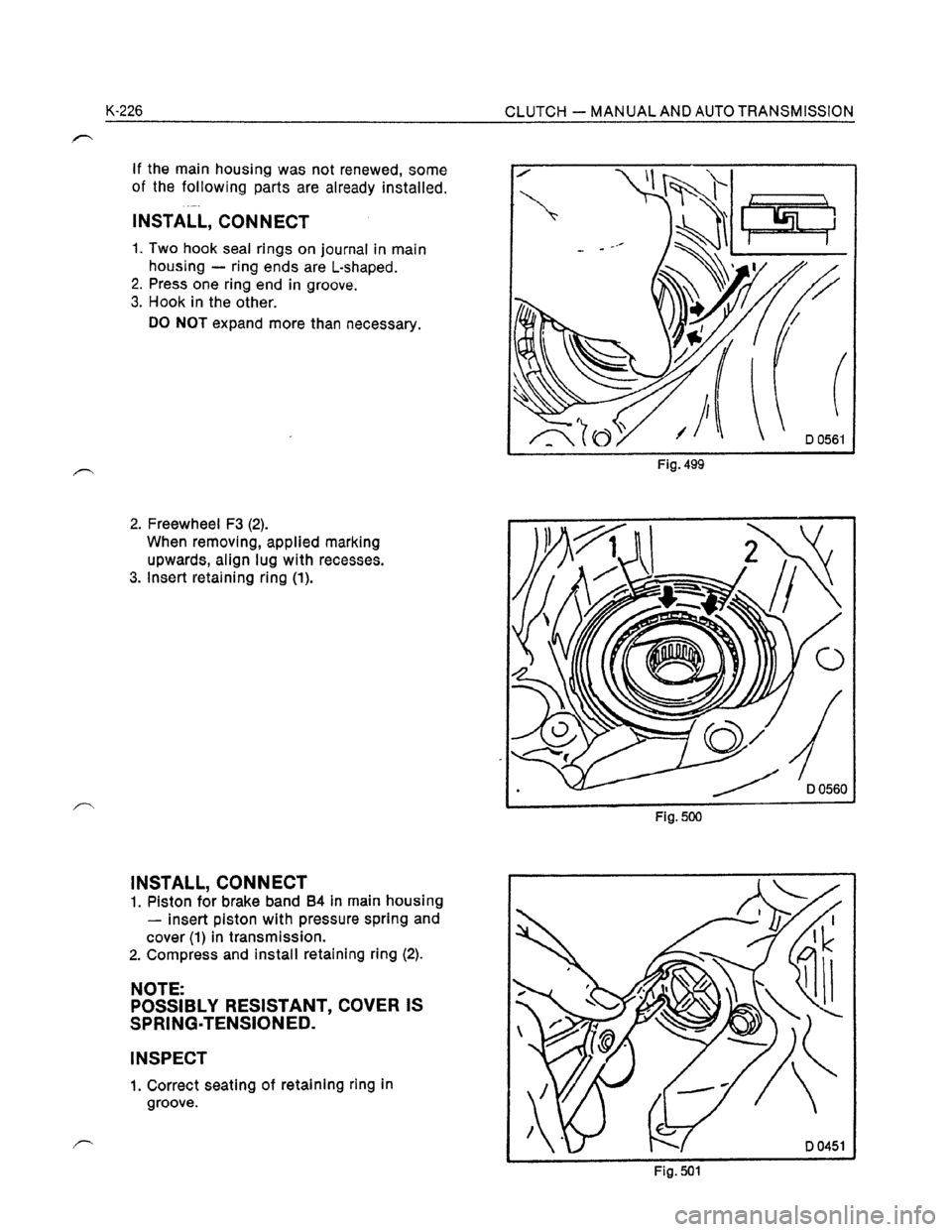 OPEL KADETT 1991  Electronic Workshop Manual Downloaded from www.Manualslib.com manuals search engine   