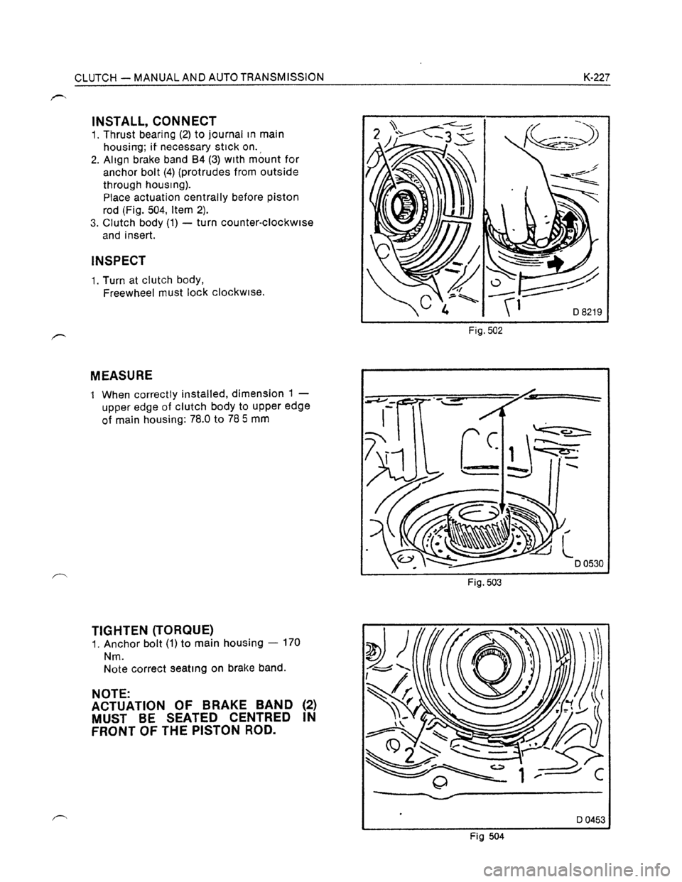 OPEL KADETT 1991  Electronic Workshop Manual Downloaded from www.Manualslib.com manuals search engine   