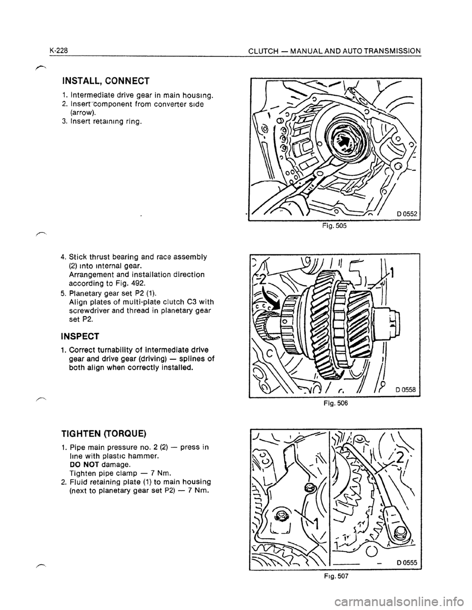 OPEL KADETT 1991  Electronic Workshop Manual Downloaded from www.Manualslib.com manuals search engine   