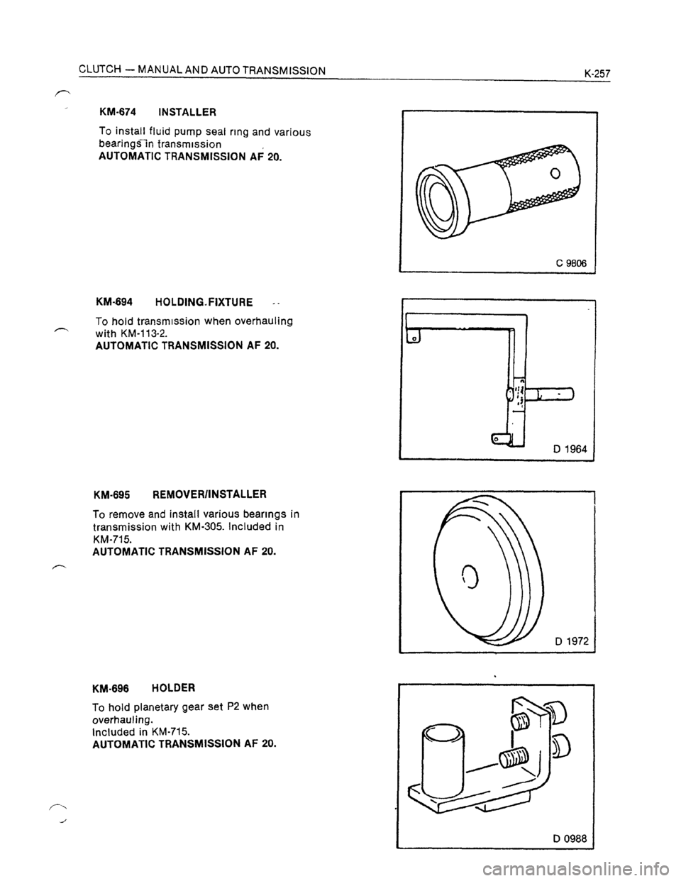 OPEL KADETT 1991  Electronic Workshop Manual Downloaded from www.Manualslib.com manuals search engine   