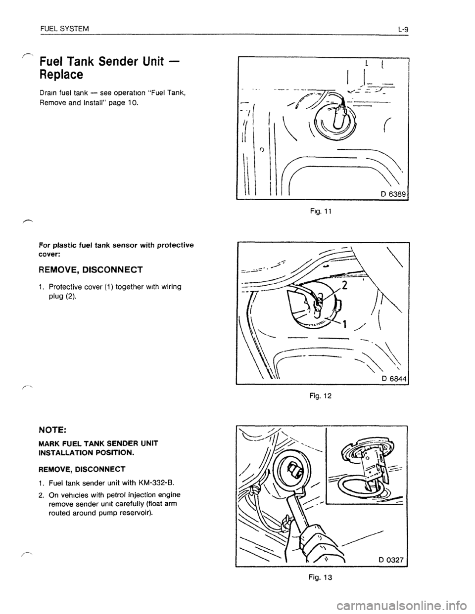 OPEL KADETT 1991 Electronic Workshop Manual Downloaded from www.Manualslib.com manuals search engine OPEL KADETT 1991 Electronic Workshop Manual Downloaded from www.Manualslib.com manuals search engine