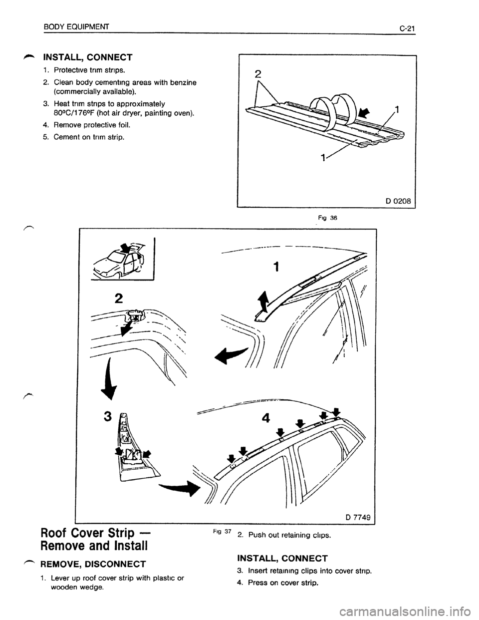 OPEL KADETT 1991 Electronic Owners Manual Downloaded from www.Manualslib.com manuals search engine OPEL KADETT 1991 Electronic Owners Manual Downloaded from www.Manualslib.com manuals search engine
