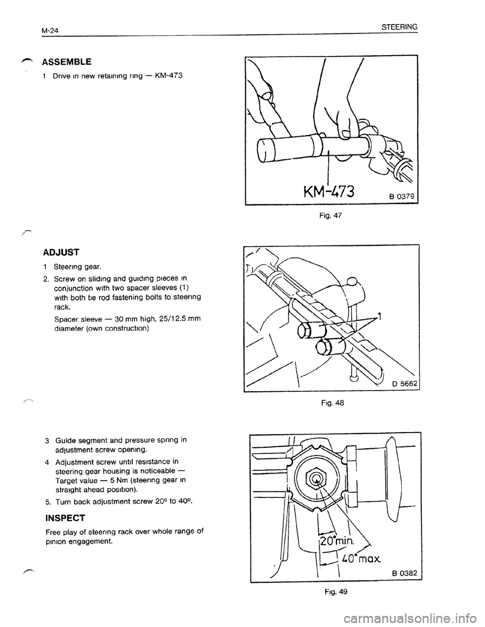 OPEL KADETT 1991  Electronic Workshop Manual Downloaded from www.Manualslib.com manuals search engine   