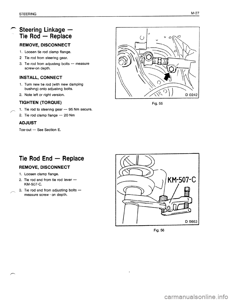 OPEL KADETT 1991  Electronic Workshop Manual Downloaded from www.Manualslib.com manuals search engine   