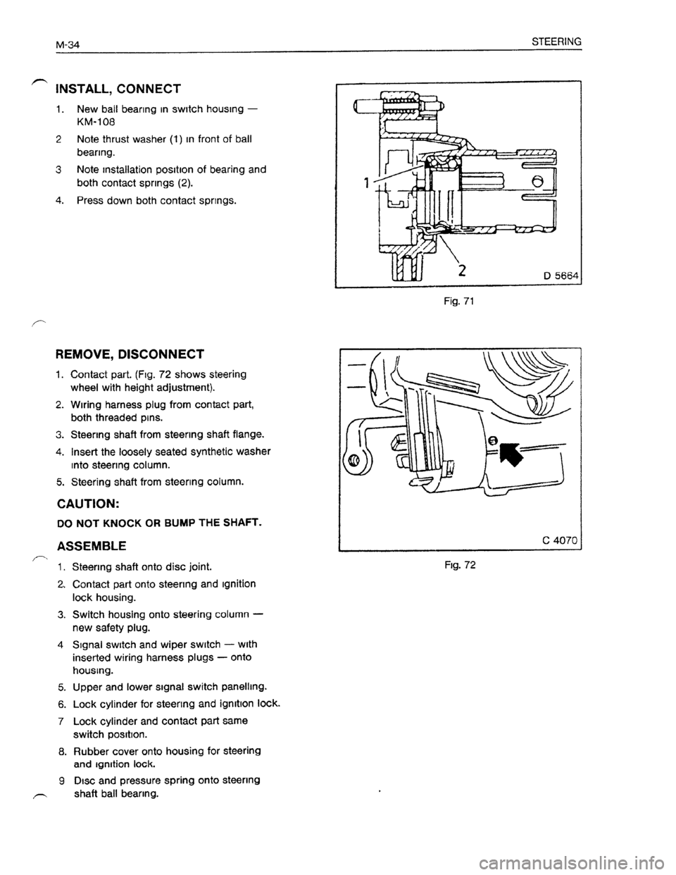 OPEL KADETT 1991  Electronic Workshop Manual Downloaded from www.Manualslib.com manuals search engine   