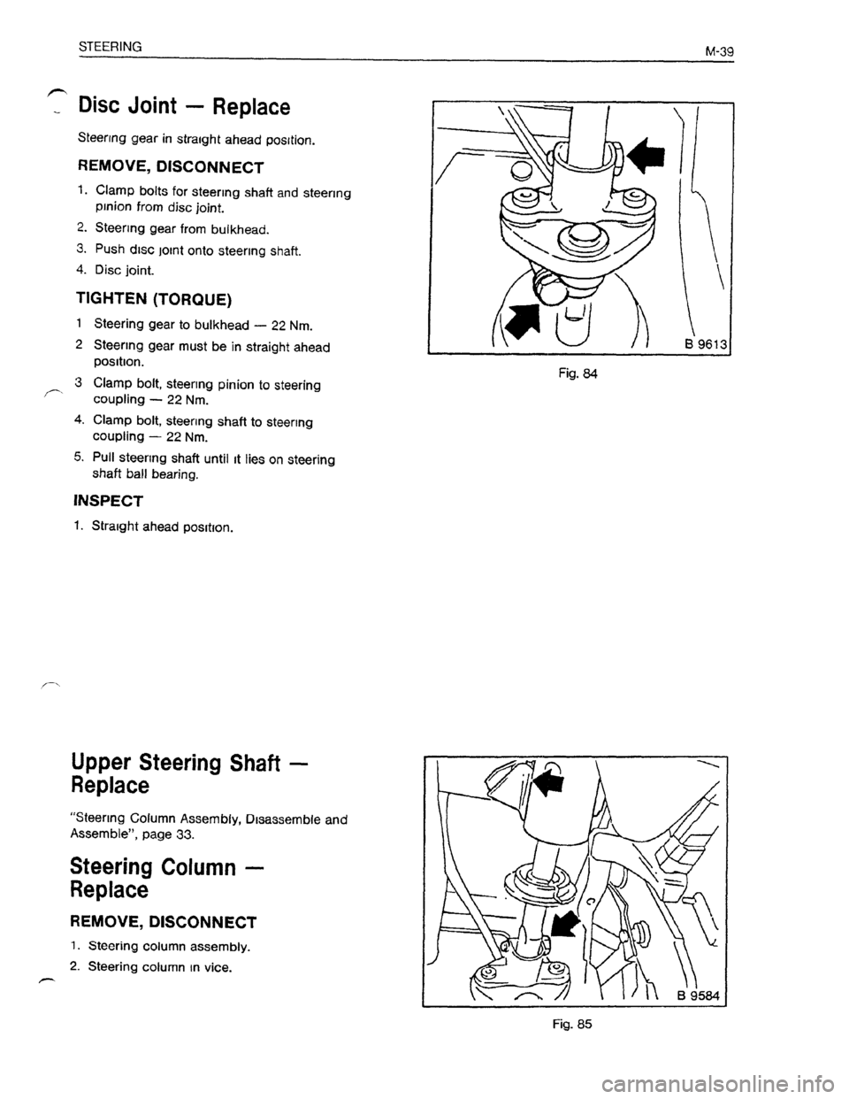 OPEL KADETT 1991  Electronic Workshop Manual Downloaded from www.Manualslib.com manuals search engine   