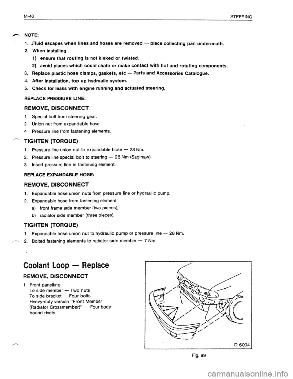 OPEL KADETT 1991  Electronic Workshop Manual Downloaded from www.Manualslib.com manuals search engine   