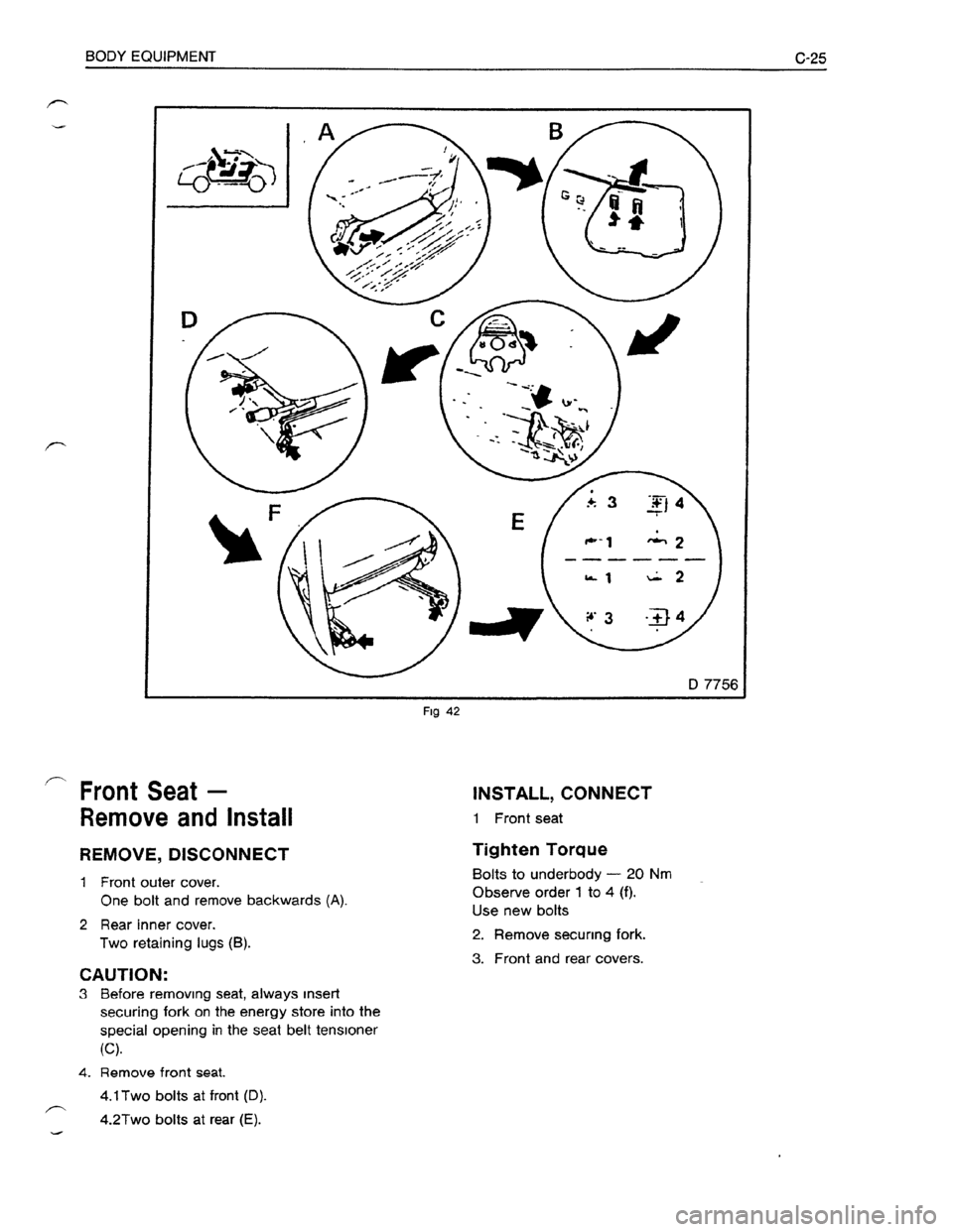 OPEL KADETT 1991 Electronic Owners Manual Downloaded from www.Manualslib.com manuals search engine OPEL KADETT 1991 Electronic Owners Manual Downloaded from www.Manualslib.com manuals search engine