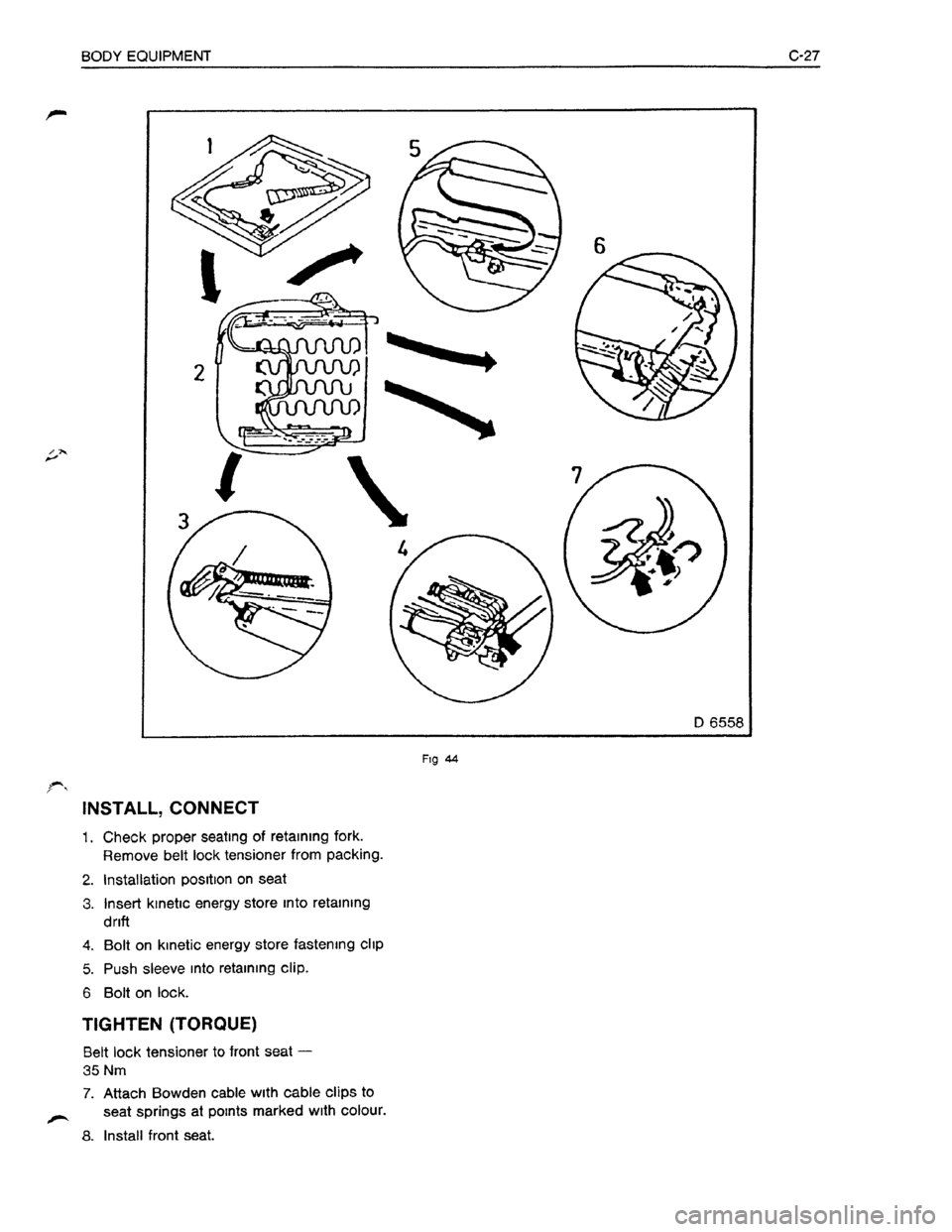 OPEL KADETT 1991 Electronic Owners Manual Downloaded from www.Manualslib.com manuals search engine OPEL KADETT 1991 Electronic Owners Manual Downloaded from www.Manualslib.com manuals search engine