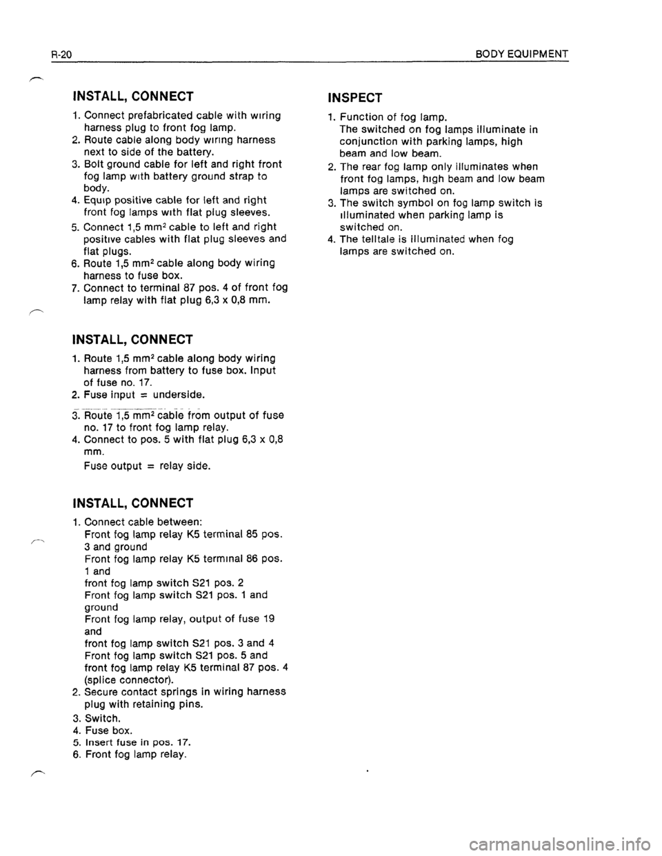 OPEL KADETT 1991  Electronic Workshop Manual Downloaded from www.Manualslib.com manuals search engine   