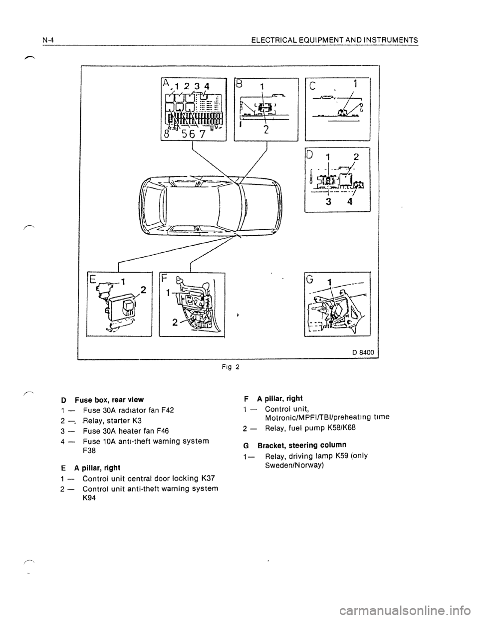 OPEL KADETT 1991 Electronic Workshop Manual Downloaded from www.Manualslib.com manuals search engine OPEL KADETT 1991 Electronic Workshop Manual Downloaded from www.Manualslib.com manuals search engine