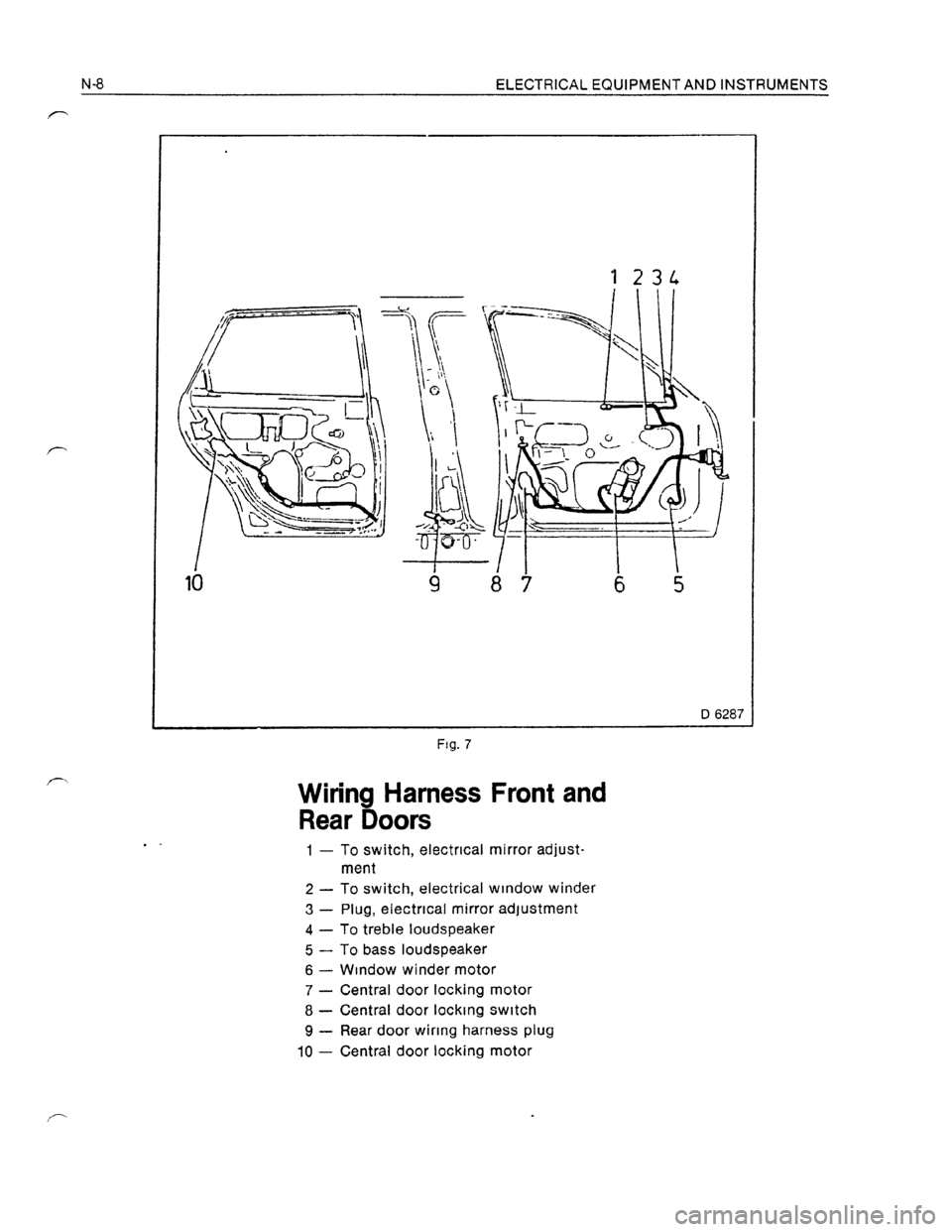 OPEL KADETT 1991 Electronic Workshop Manual Downloaded from www.Manualslib.com manuals search engine OPEL KADETT 1991 Electronic Workshop Manual Downloaded from www.Manualslib.com manuals search engine