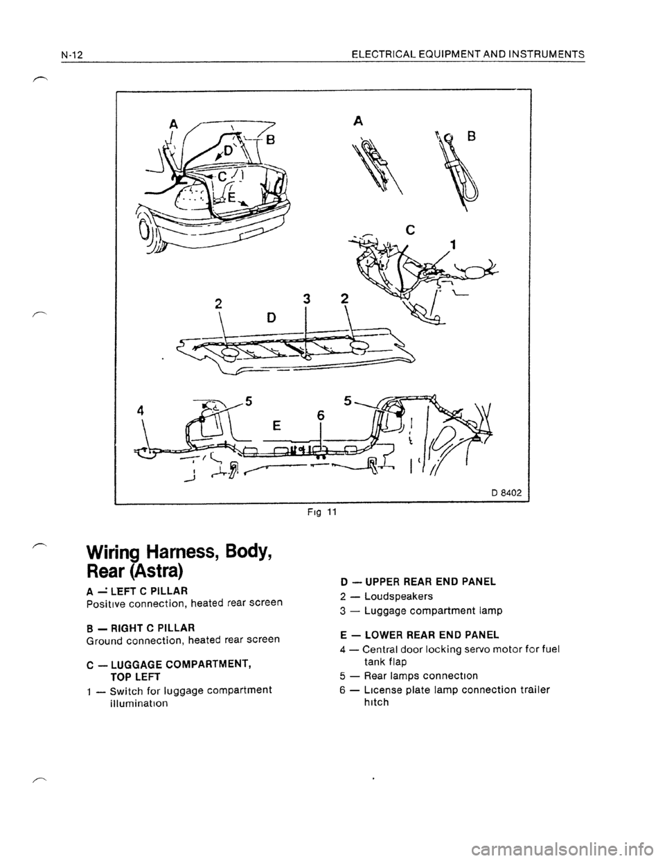 OPEL KADETT 1991 Electronic Workshop Manual Downloaded from www.Manualslib.com manuals search engine OPEL KADETT 1991 Electronic Workshop Manual Downloaded from www.Manualslib.com manuals search engine