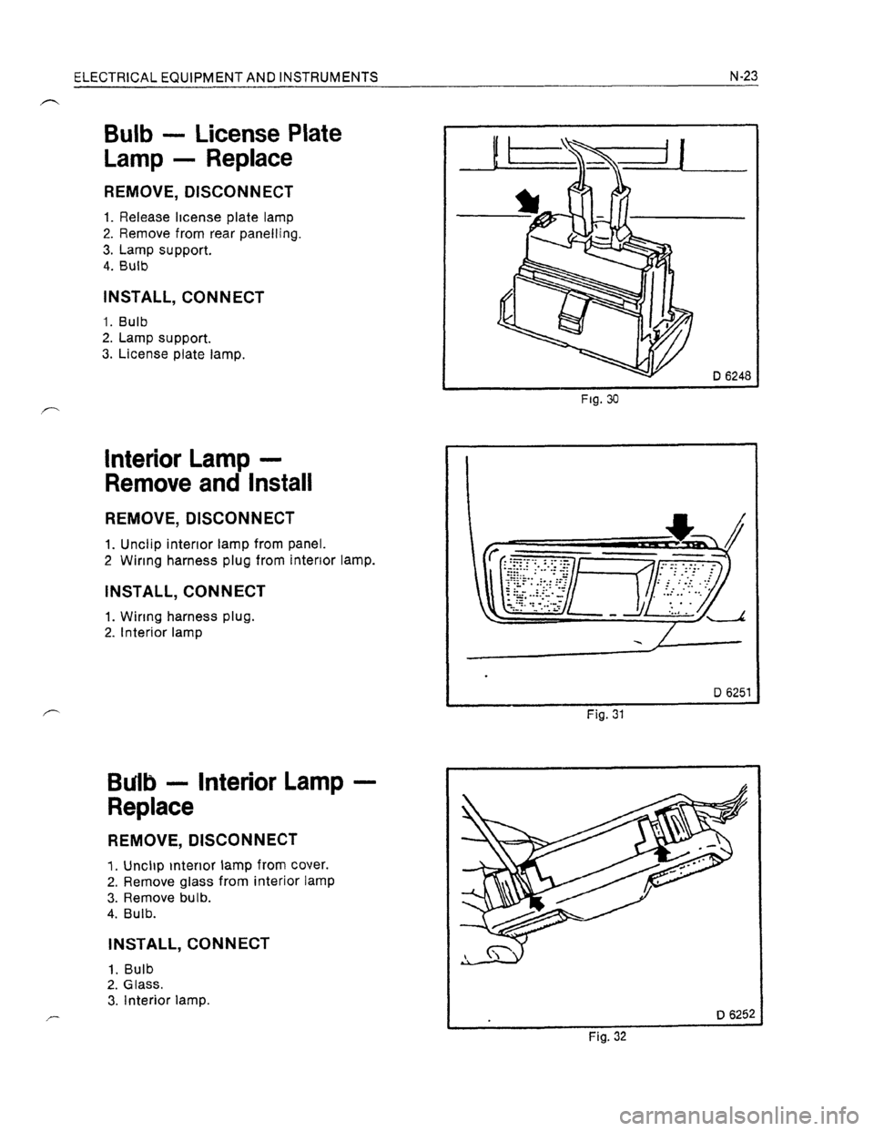 OPEL KADETT 1991  Electronic Workshop Manual Downloaded from www.Manualslib.com manuals search engine   