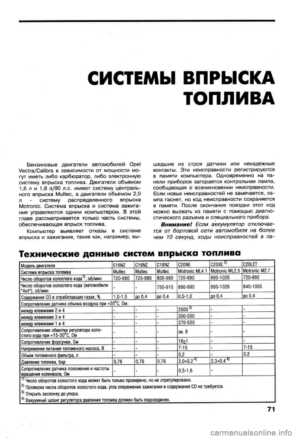 OPEL VECTRA 1988 Service Repair Manual OPEL VECTRA 1988 Service Repair Manual