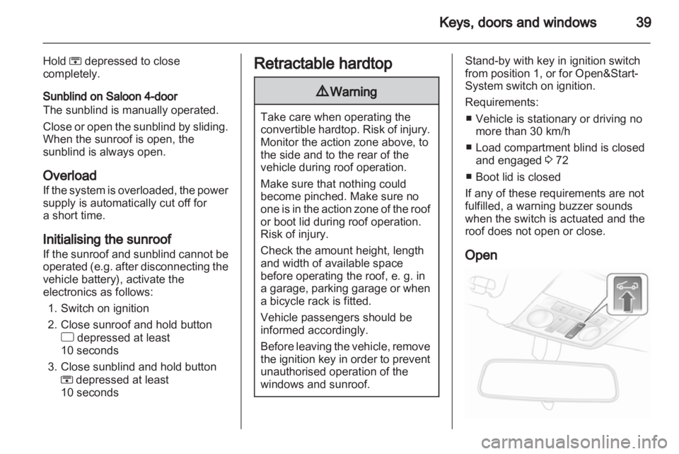 OPEL ASTRA TWINTOP 2011 Owners Guide OPEL ASTRA TWINTOP 2011 Owners Guide