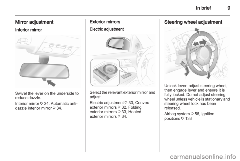 OPEL ASTRA TWINTOP 2010  Owners Manual 