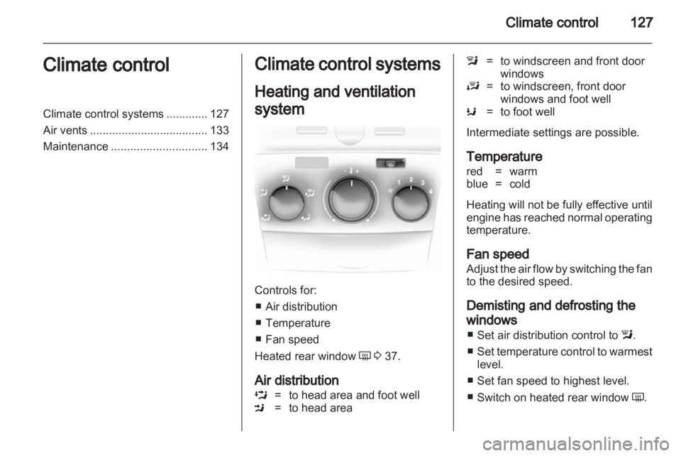 OPEL ASTRA TWINTOP 2012  Owners Manual 